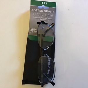 Men’s Foster Grant Reading Glasses with Case